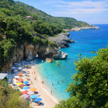 Pelion city view