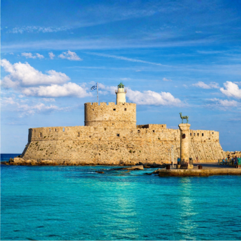 Rhodes city view